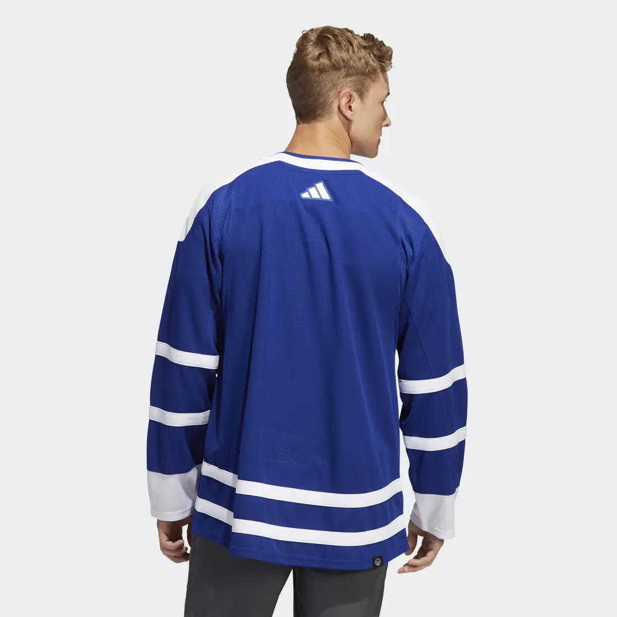 Adidas Maple Leafs Authentic Reverse Retro Wordmark Jersey. 3