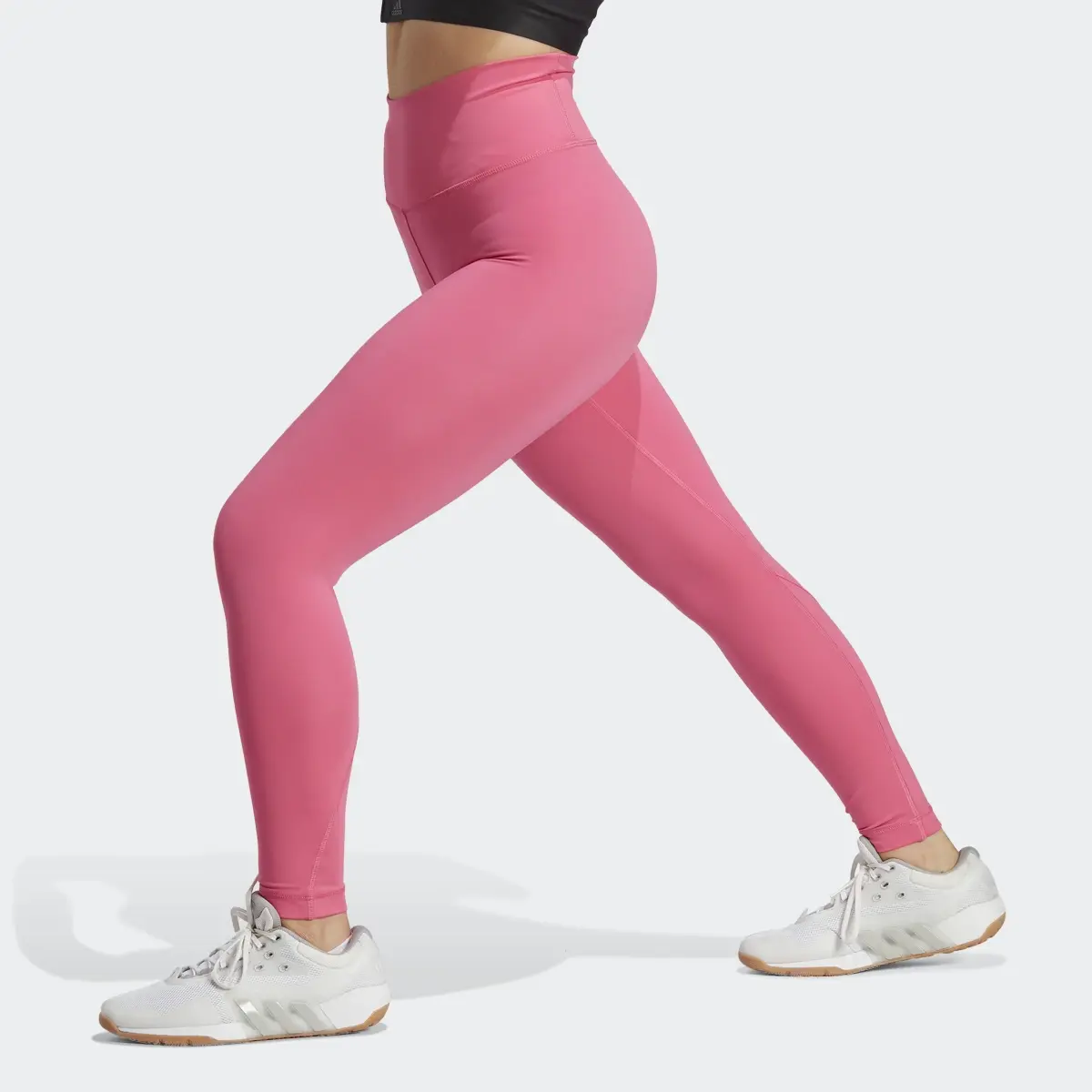Adidas Tight 7/8 taille haute Optime Hyperbright Training. 1