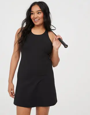 American Eagle By Aerie The Hugger High Neck Dress. 1