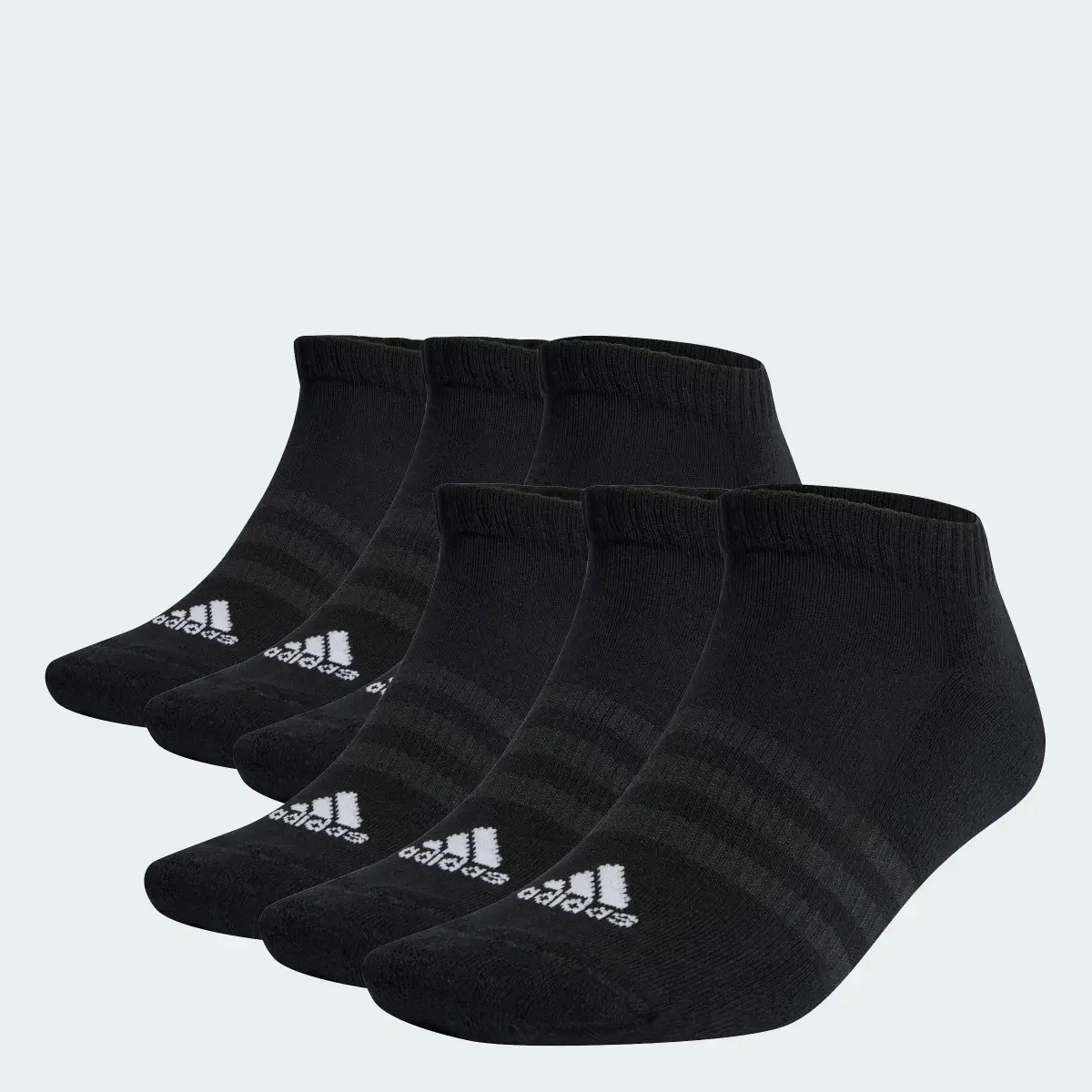 Adidas Calcetines Acolchados al Tobillo Sportswear 6 Pares. 1