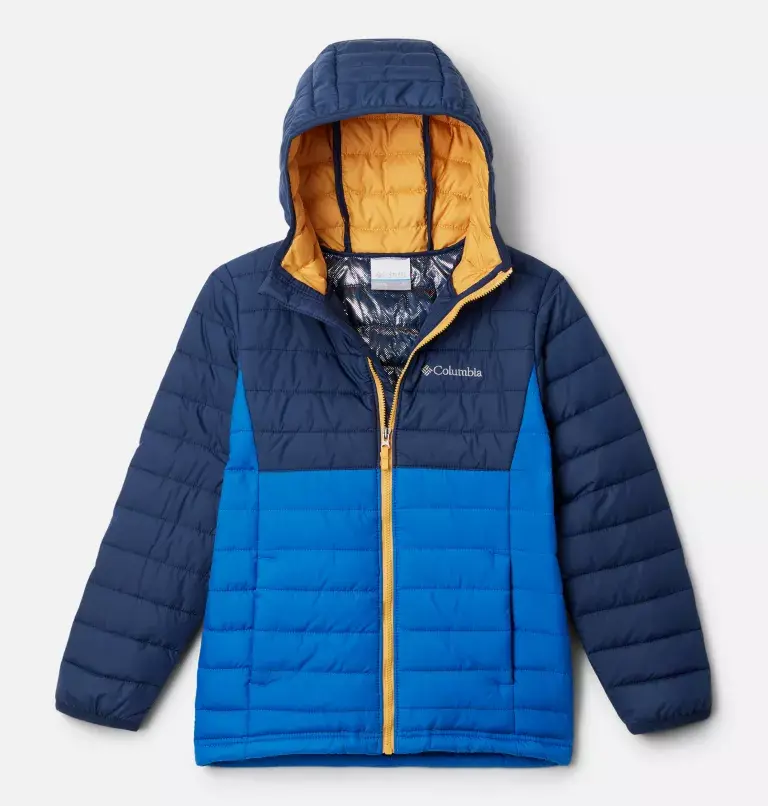 Columbia Boys’ Powder Lite™ Hooded Jacket. 2