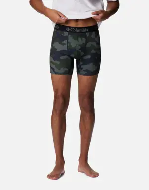 Men's Printed Strech Boxer Brief - 3 pack