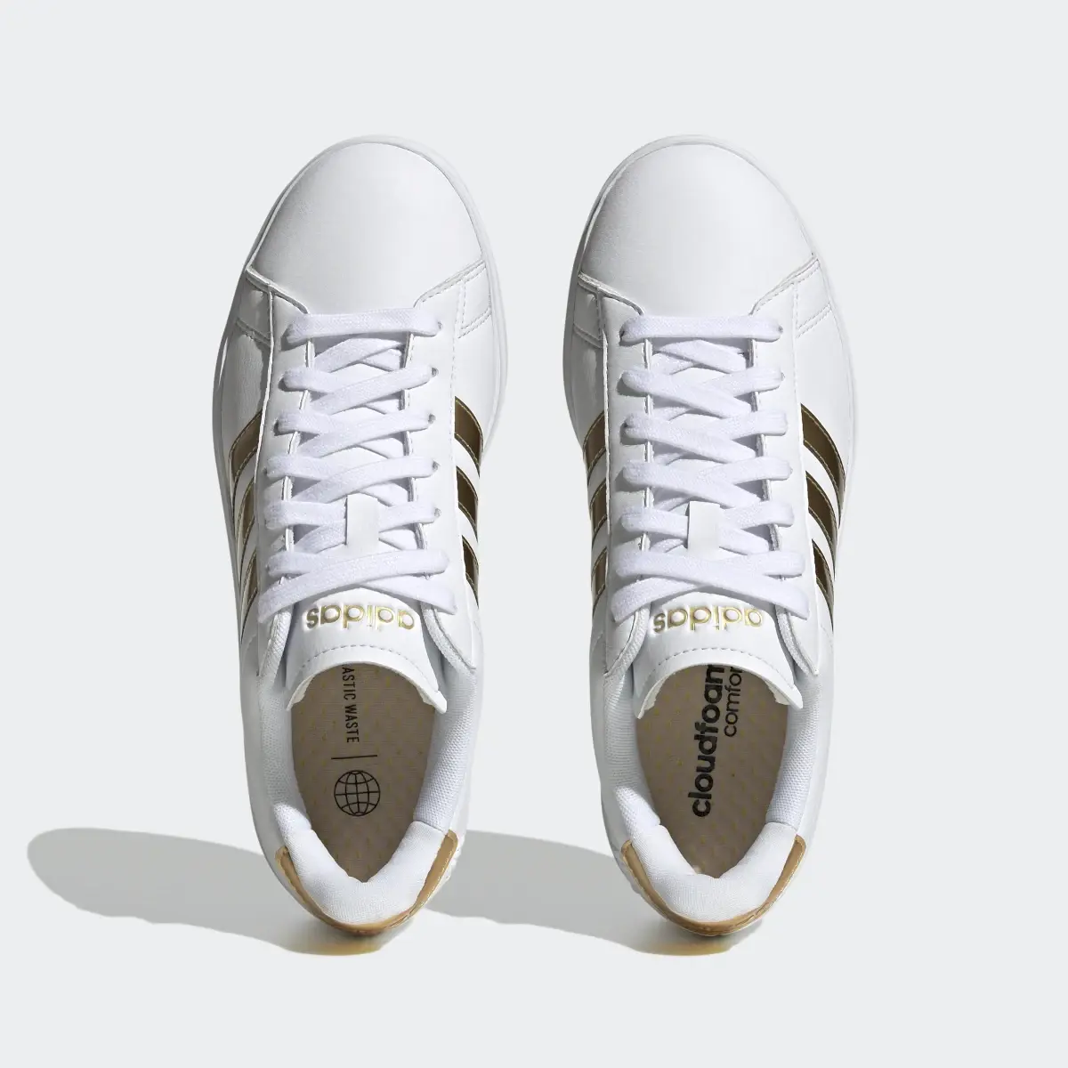 Adidas Grand Court Cloudfoam Lifestyle Court Comfort Ayakkabı. 3