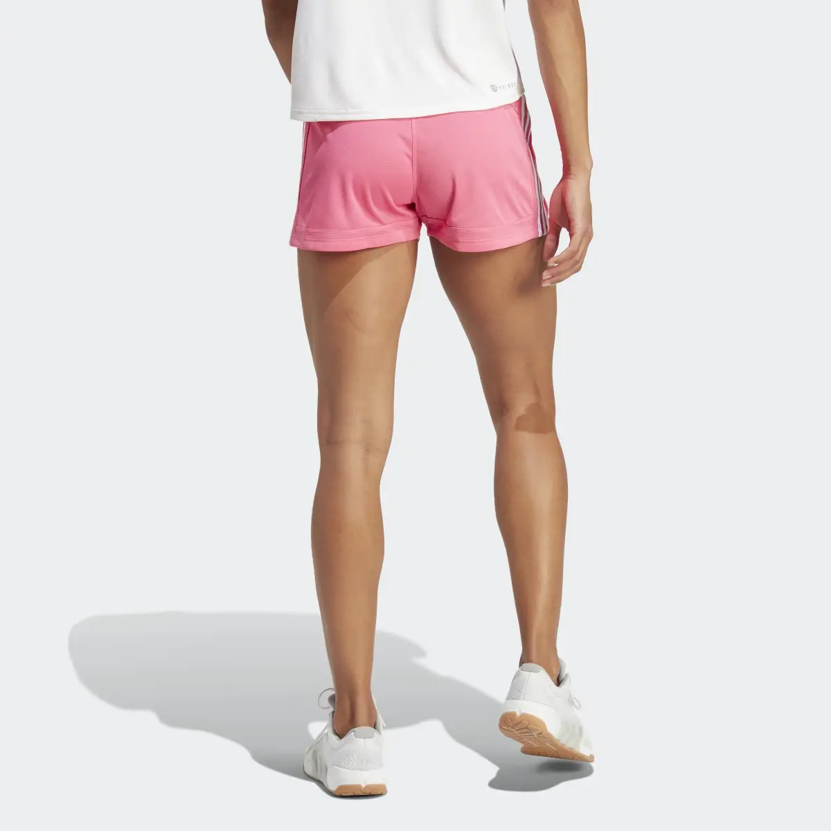 Adidas Pacer 3-Stripes Knit Shorts. 2
