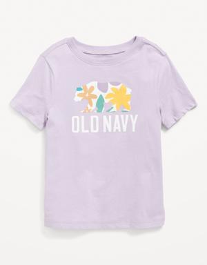 Old Navy Unisex Logo-Graphic T-Shirt for Toddler purple