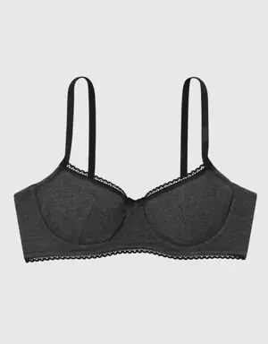 Unlined Balconette Bra