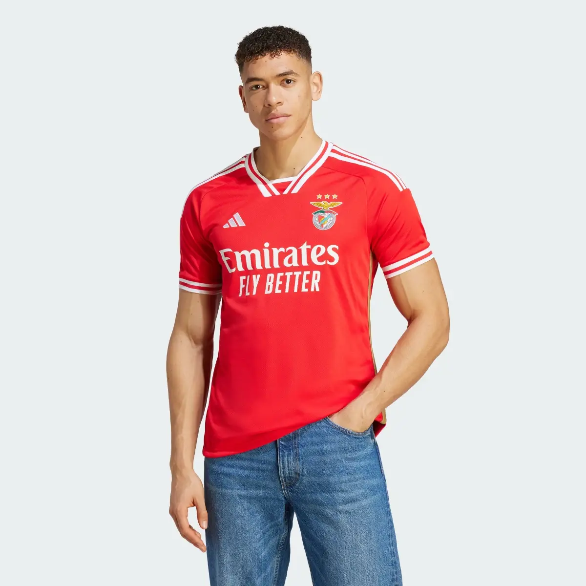 Adidas Benfica 23/24 Home Jersey. 2