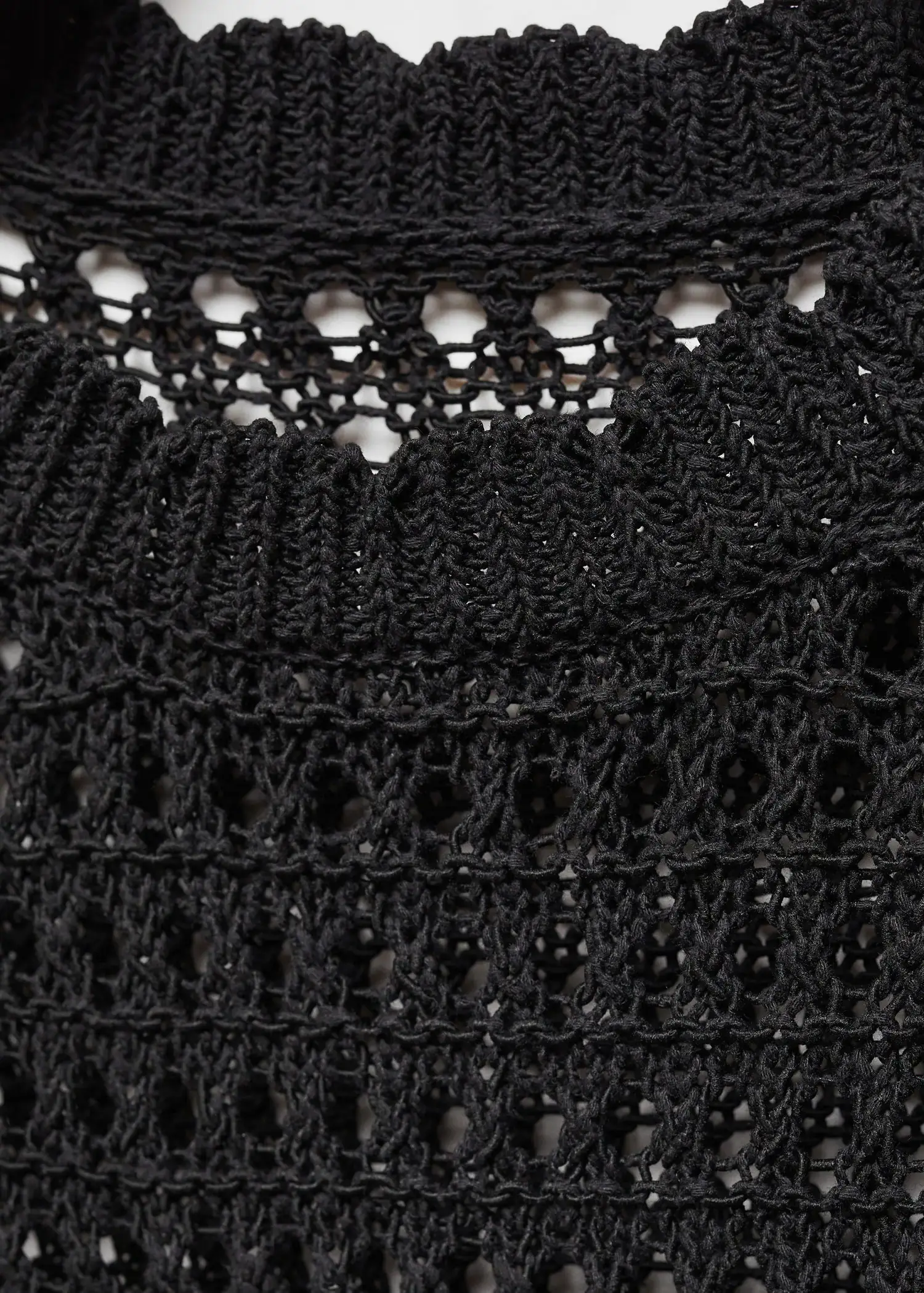 Mango Knitted sweater with openwork details. 2