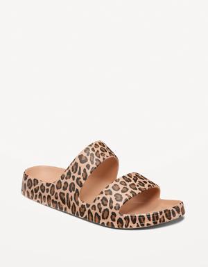 Old Navy Double-Strap Slide Sandals for Women (Partially Plant-Based) multi