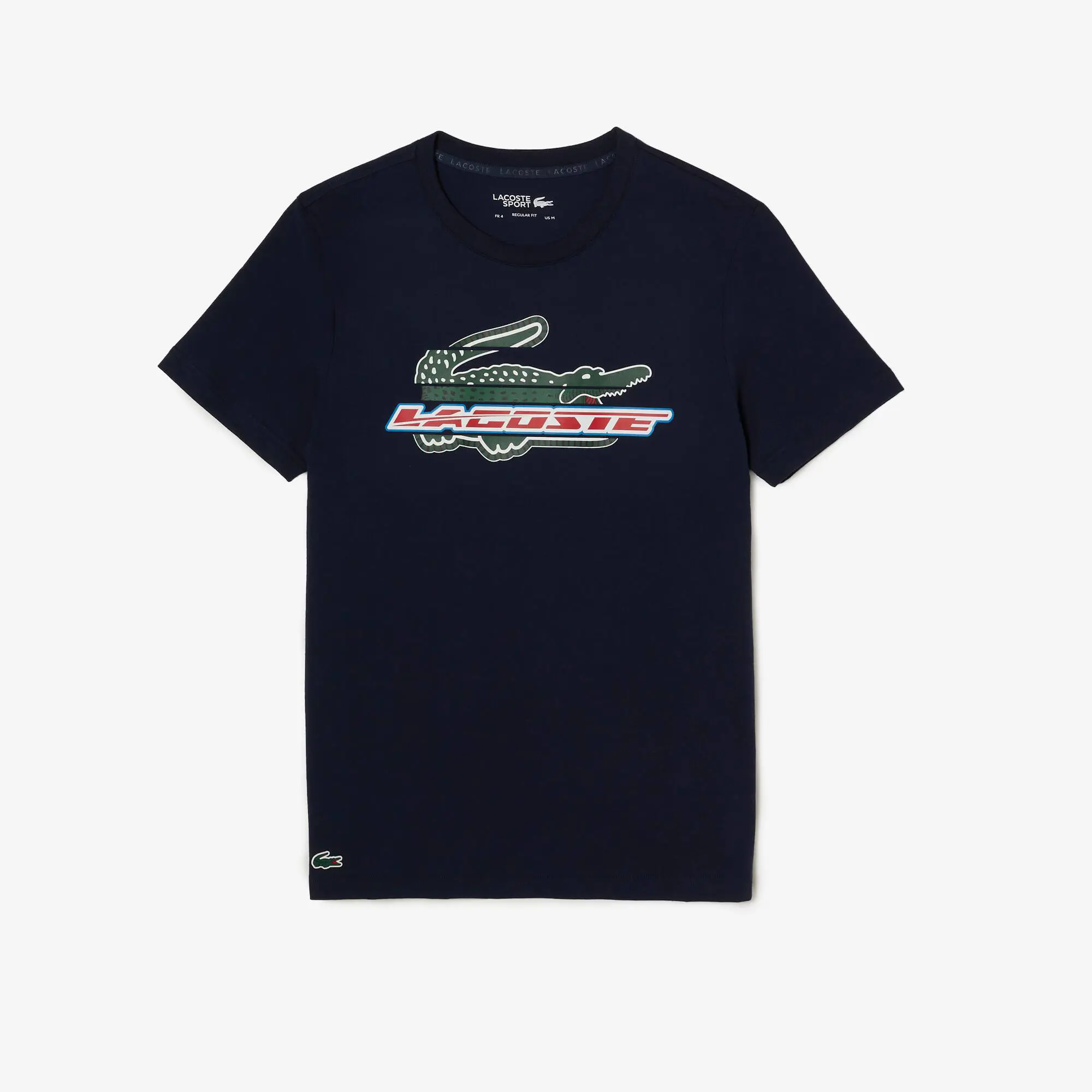 Lacoste Camiseta de hombre Lacoste Sport regular fit en algodón ecológico. 2