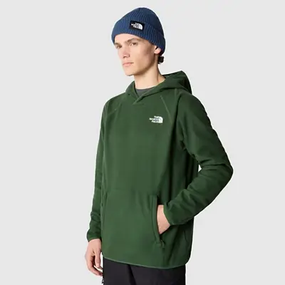 The North Face Men&#39;s 100 Glacier Fleece Hoodie. 1