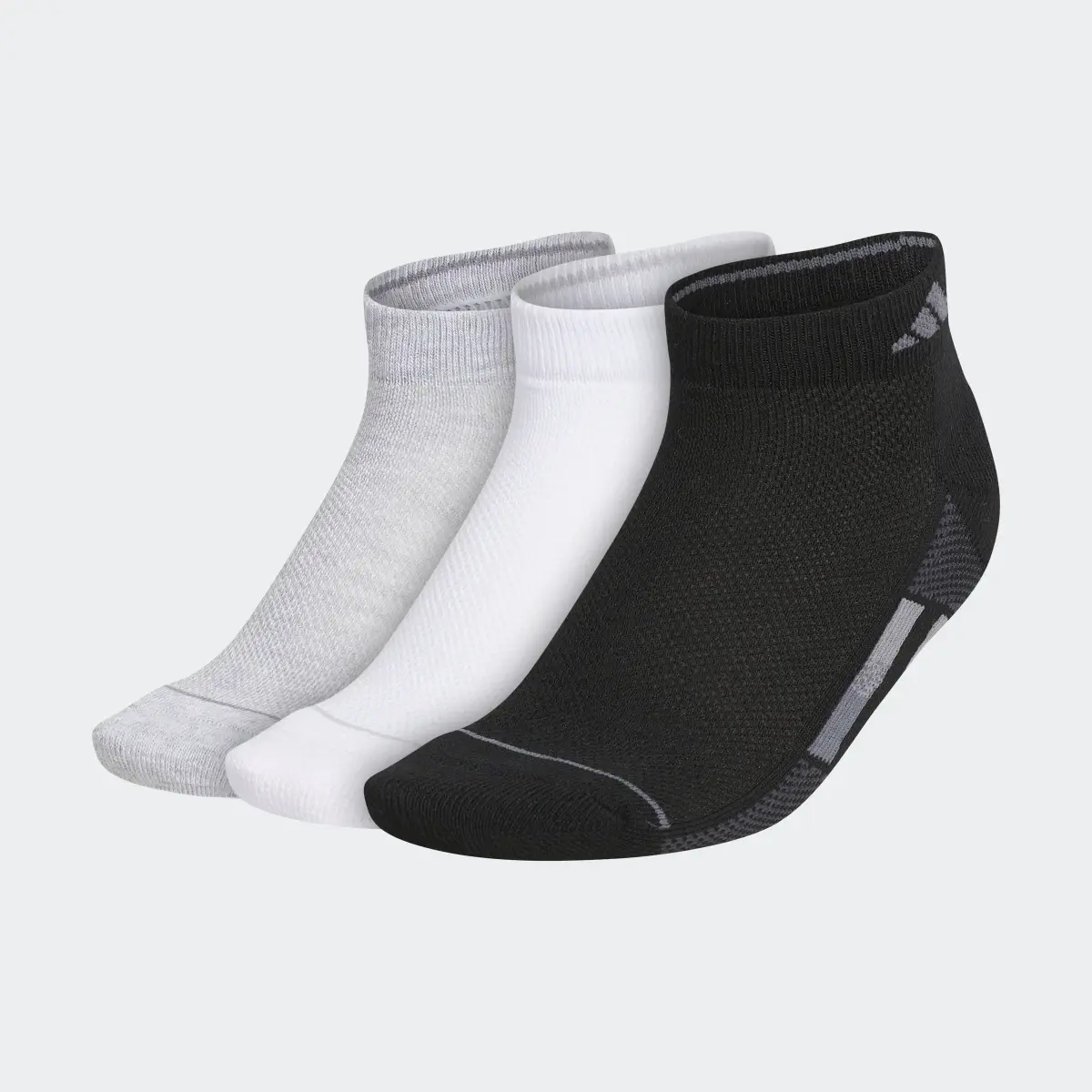 Adidas Superlite Stripe Low-Cut Socks 3 Pairs. 2