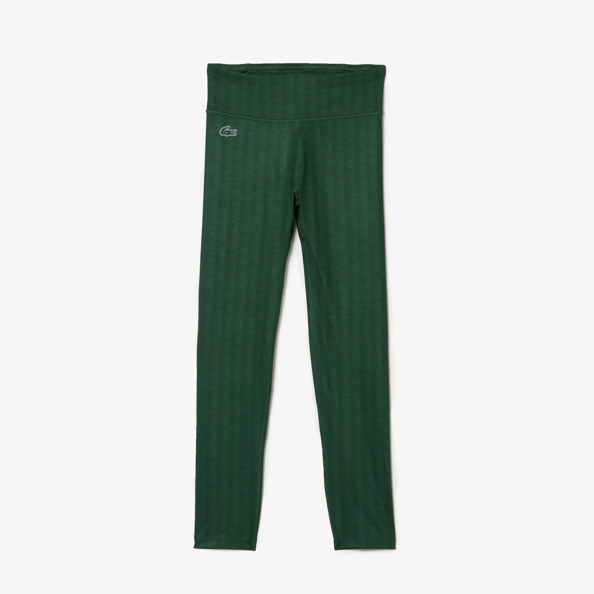 Lacoste Leggings de cintura alta com all over print Lacoste SPORT para Mulher. 2 Lacoste Leggings de cintura alta com all over print Lacoste SPORT para Mulher. 2
