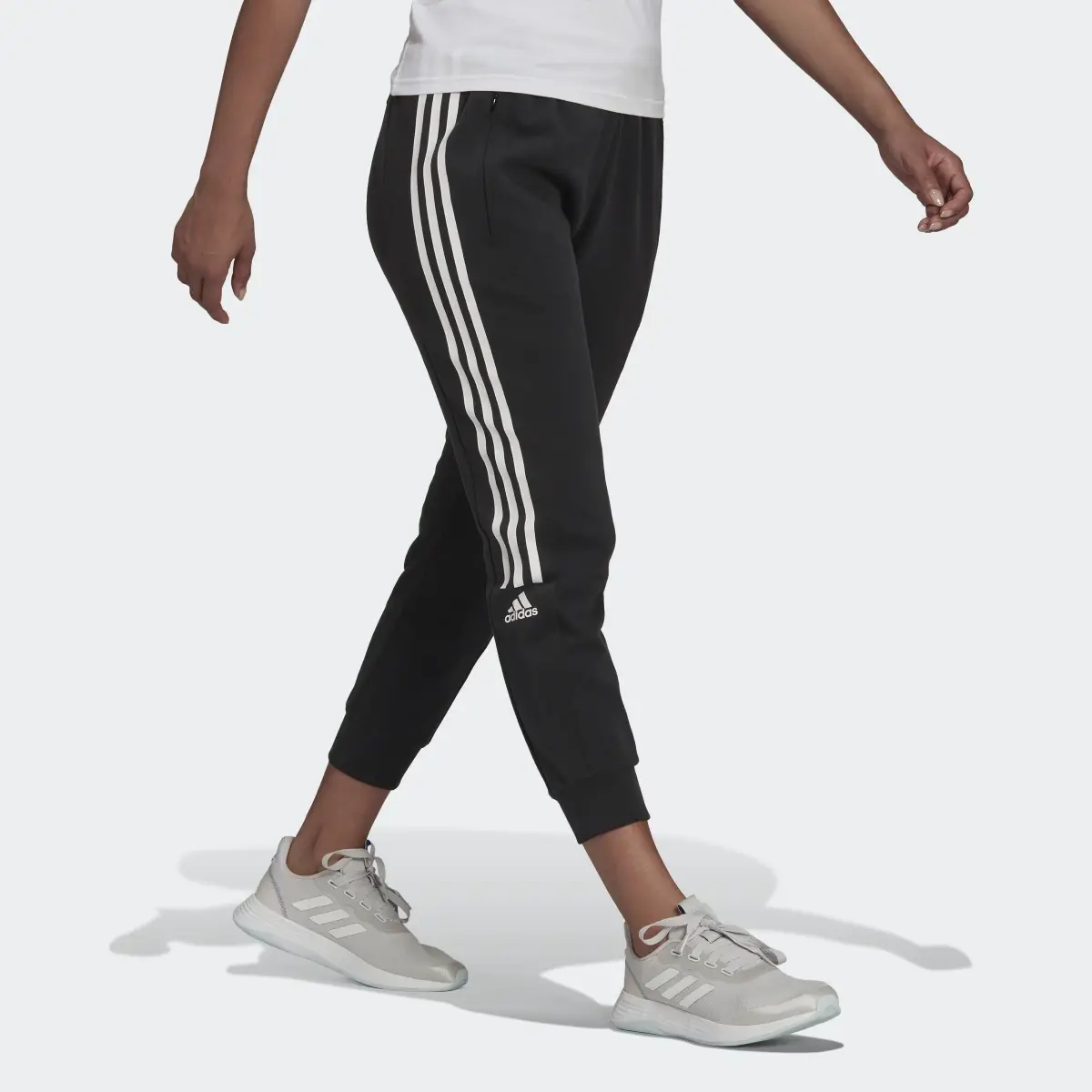 Adidas AEROREADY Made for Training Cotton-Touch Joggers. 3