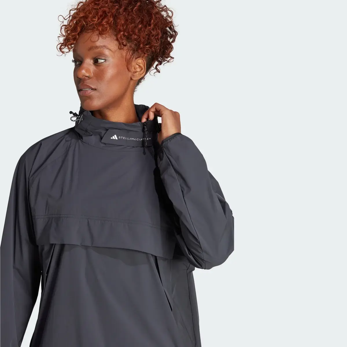 Adidas by Stella McCartney 1/2 Zip Mid-Length Fermuarlı Üst. 1 Adidas by Stella McCartney 1/2 Zip Mid-Length Fermuarlı Üst. 1