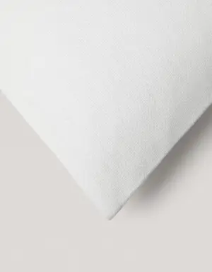 Textured cotton cushion case 30x50cm