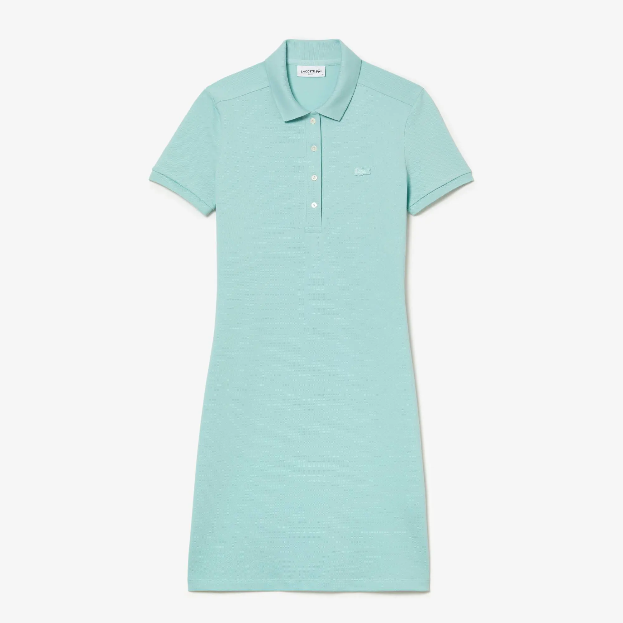 Lacoste Robe polo en piqué de coton stretch. 2