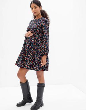 Gap Maternity Tiered Dress multi