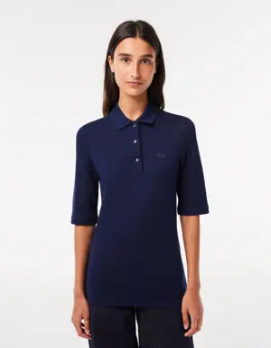Lacoste Women's Lacoste Slim Fit Supple Cotton Polo Shirt