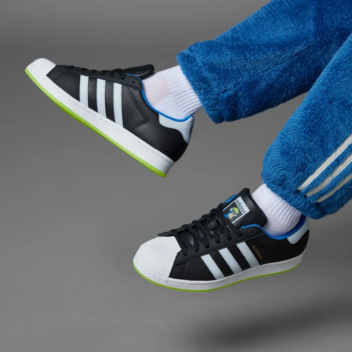 Adidas Superstar x Indigo Herz Shoes. 2