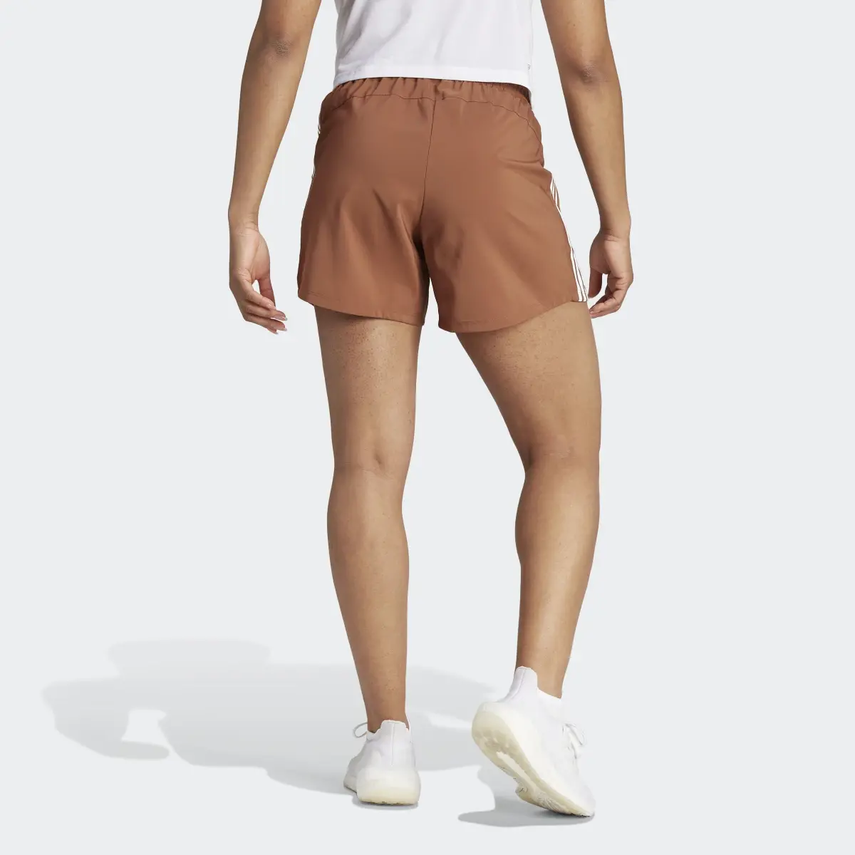 Adidas AEROREADY Hyperglam 5-Inch Woven Shorts. 2