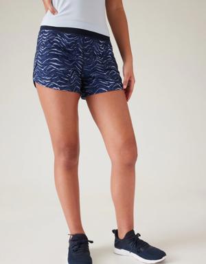 Athleta Girl Run the World 3" Short blue