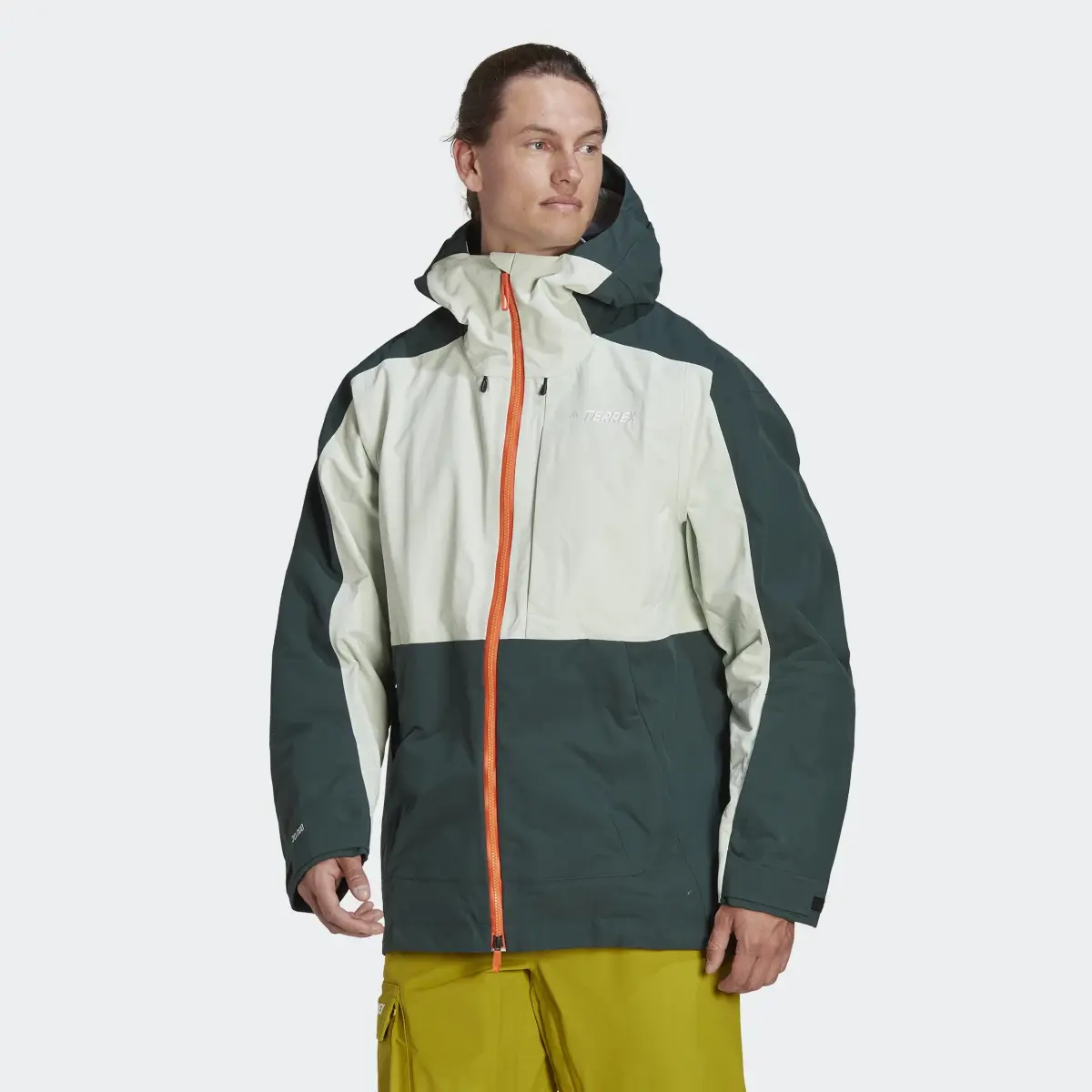 Adidas TERREX 3-Layer Post-Consumer Nylon Snow Jacket. 2