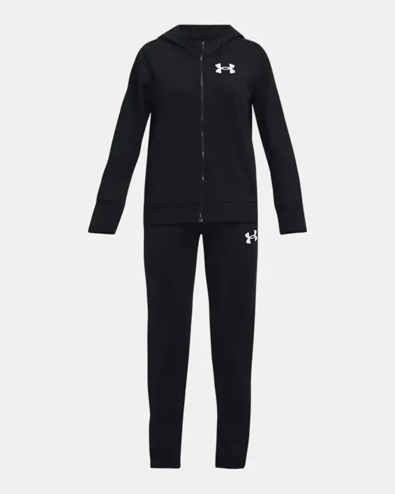 Under Armour Girls UA Knit Hooded Tracksuit 1377517