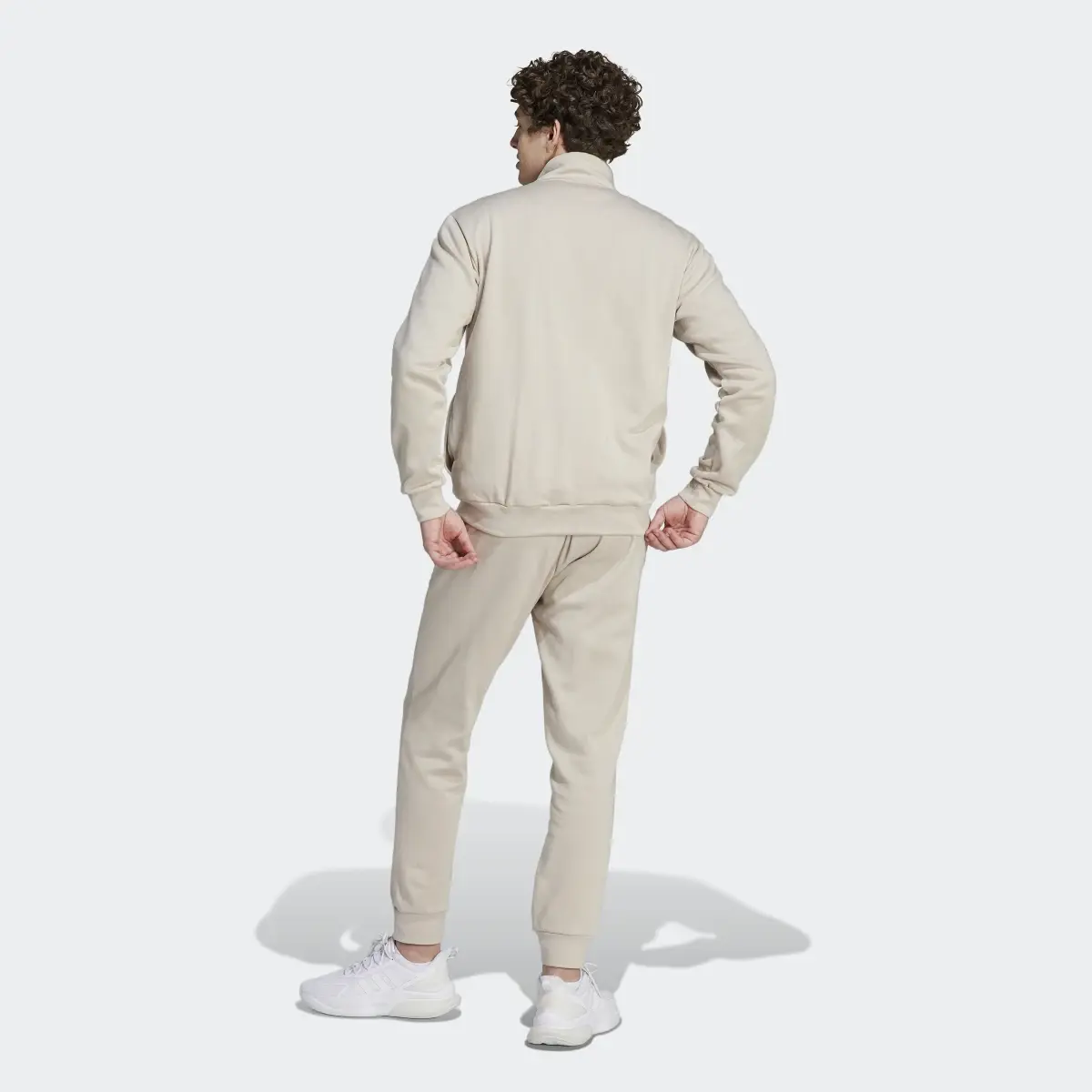 Adidas Basic 3-Stripes Fleece Track Suit. 3