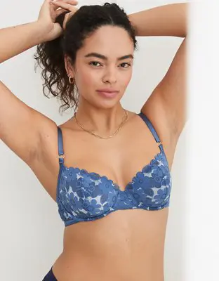 American Eagle Show Off Unlined Real Lace Bra. 1