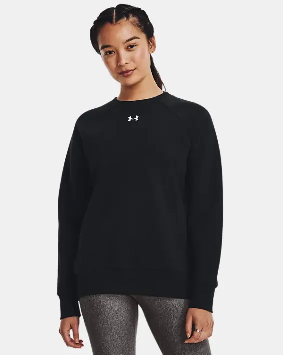 Under Armour Women's UA Rival Fleece Crew. 1