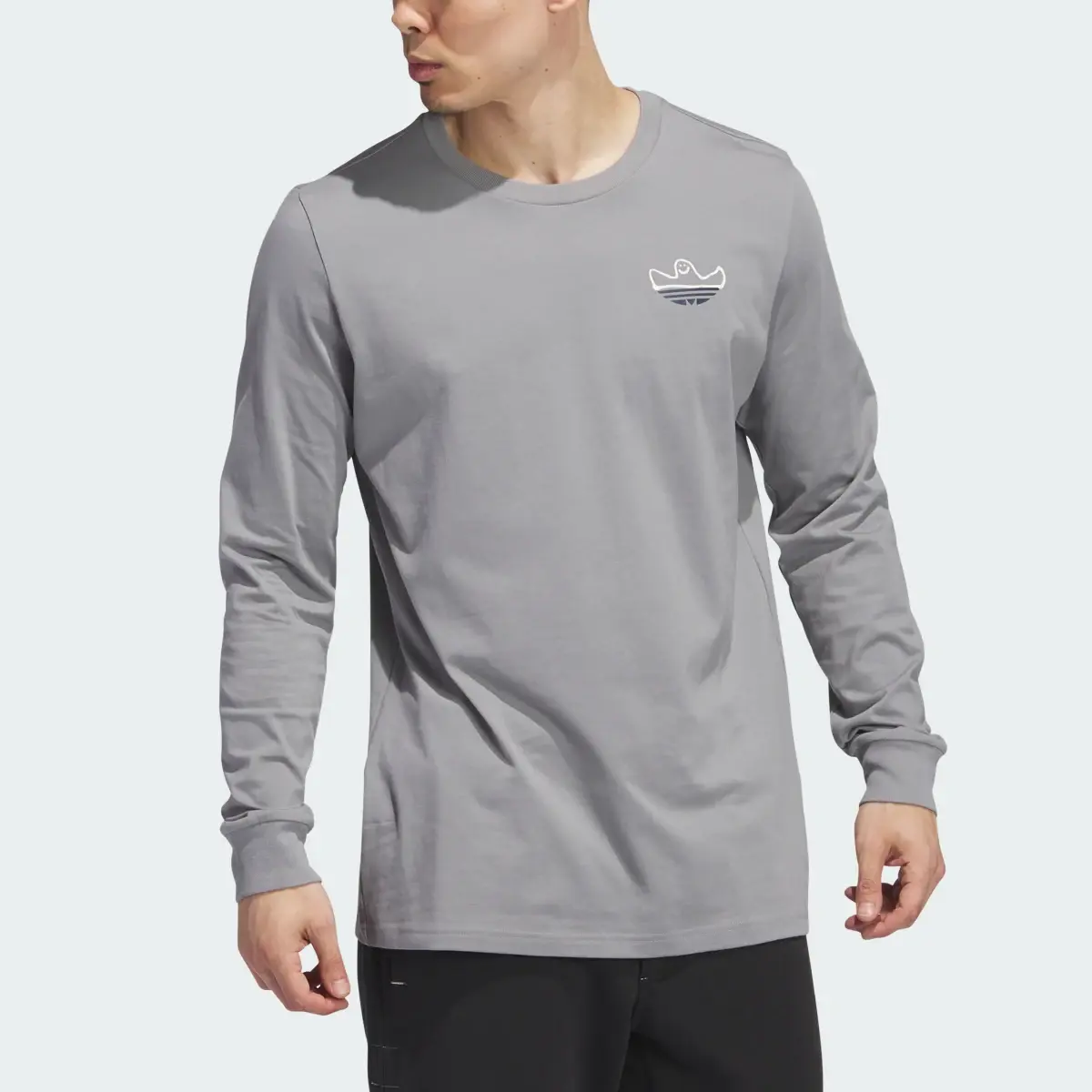 Adidas Shmoofoil Split Long-Sleeve Top. 1