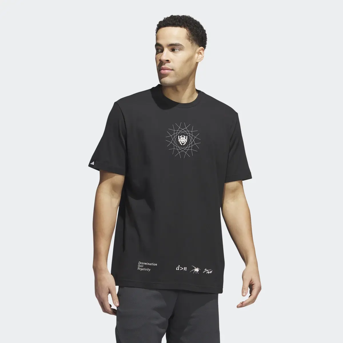 Adidas Donovan Mitchell Graphic Tee. 2