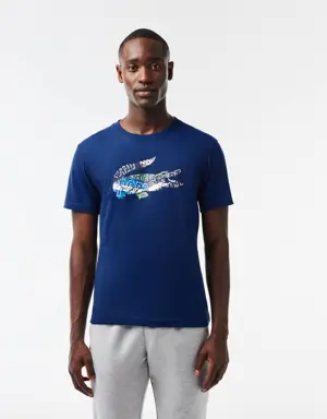 Lacoste T-shirt Sport em jersey de algodão