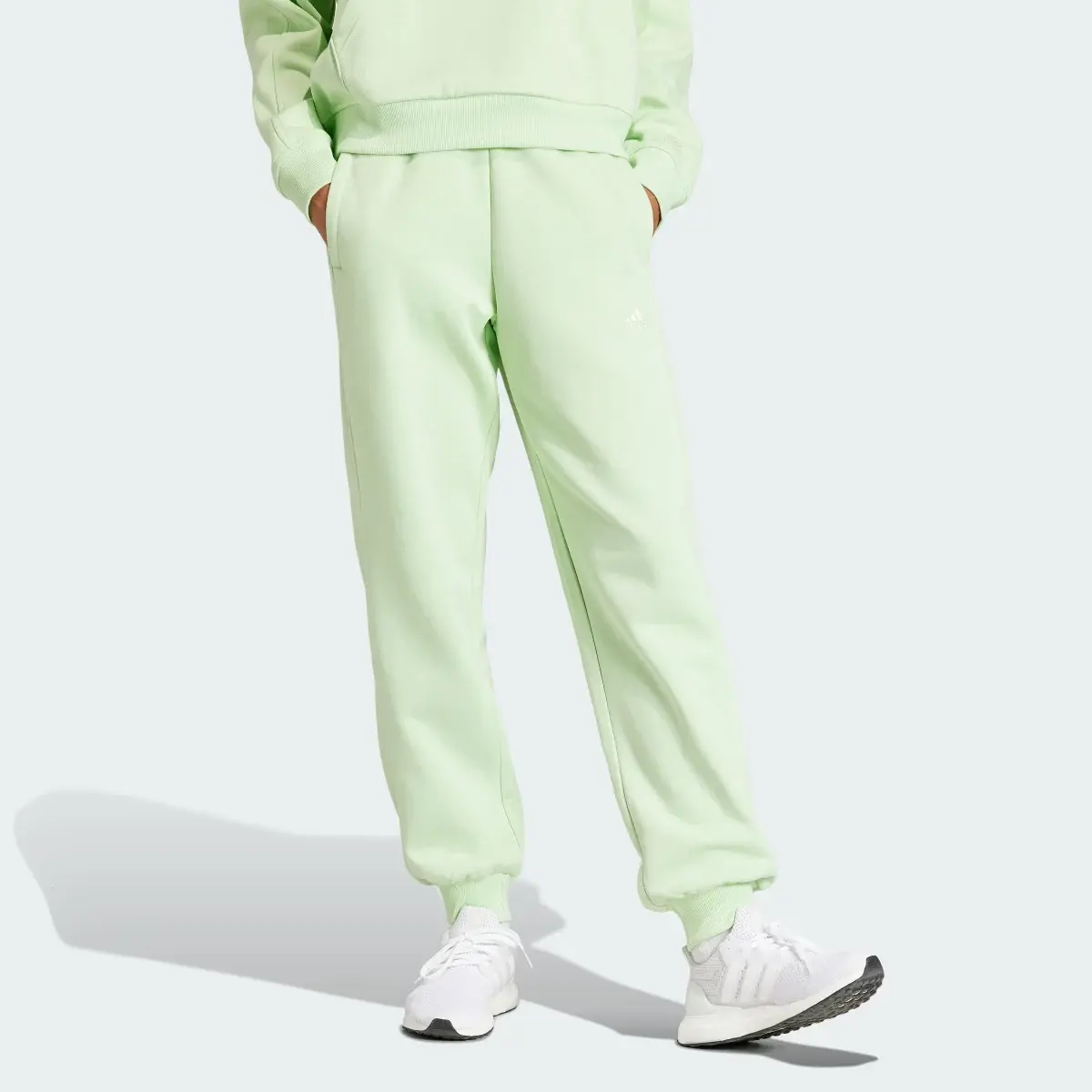 Adidas ALL SZN Fleece Loose Pants. 1