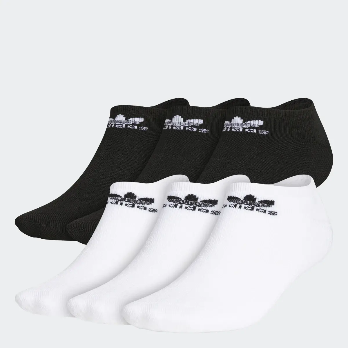 Adidas Trefoil No-Show Socks 3 Pairs. 1