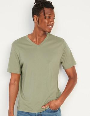 Old Navy Soft-Washed V-Neck T-Shirt for Men green