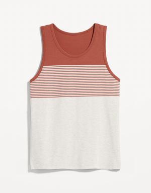 Soft-Washed Tank Top for Men pink