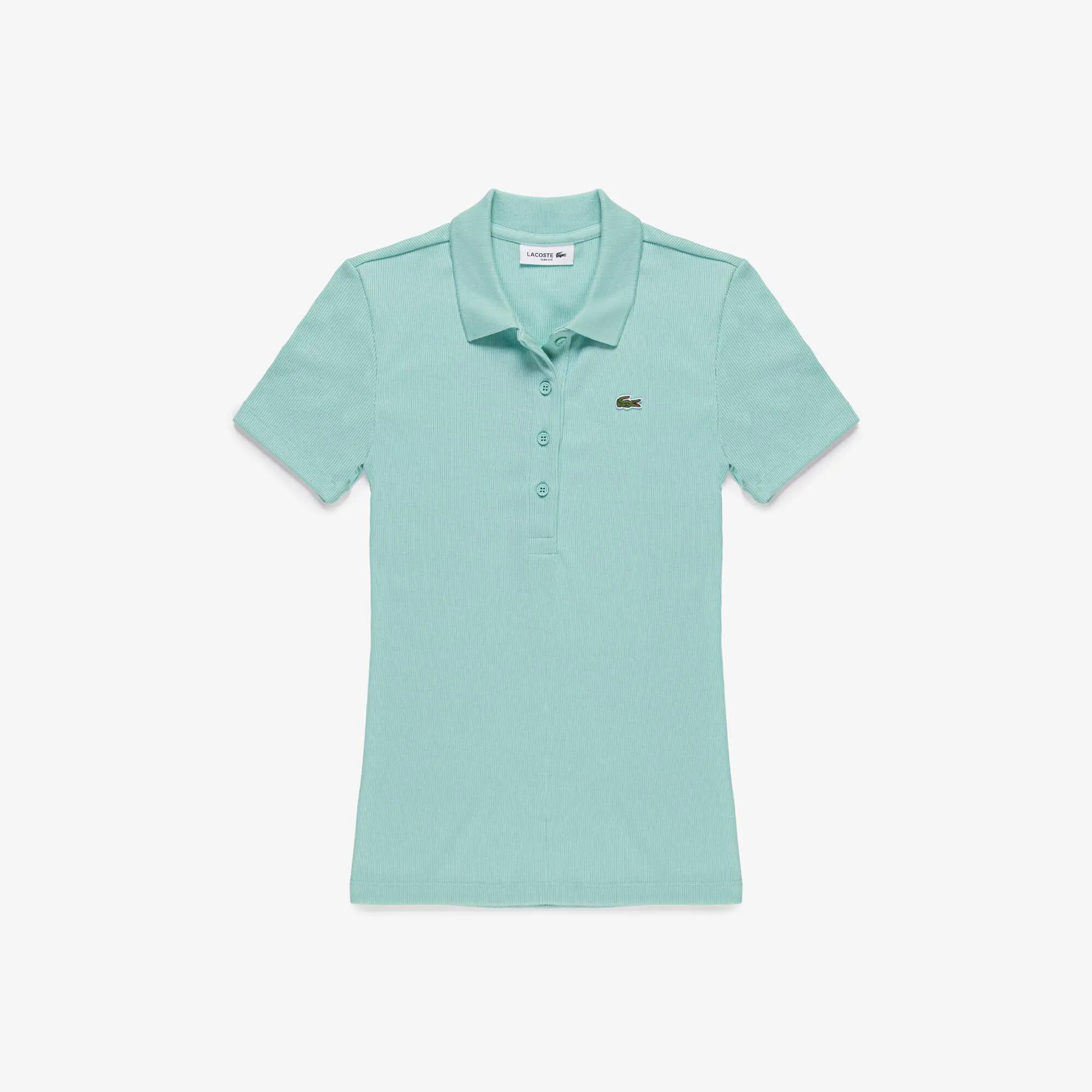 Lacoste Women’s Lacoste Slim Fit Organic Cotton Polo Shirt. 2