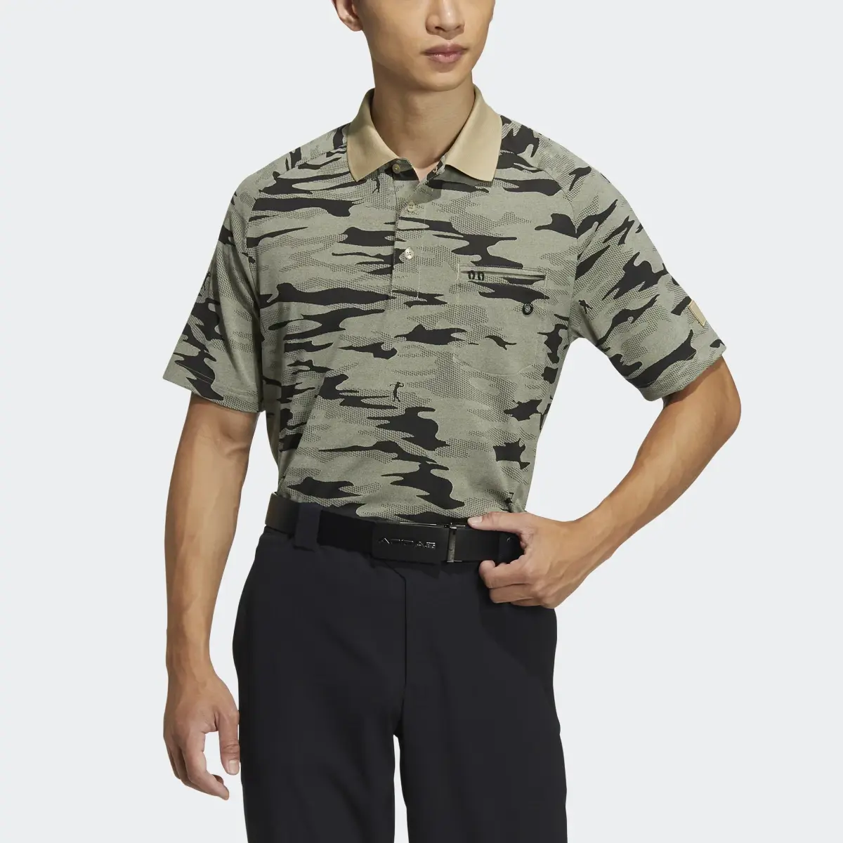 Adidas Go-To Camouflage Polo Shirt. 1