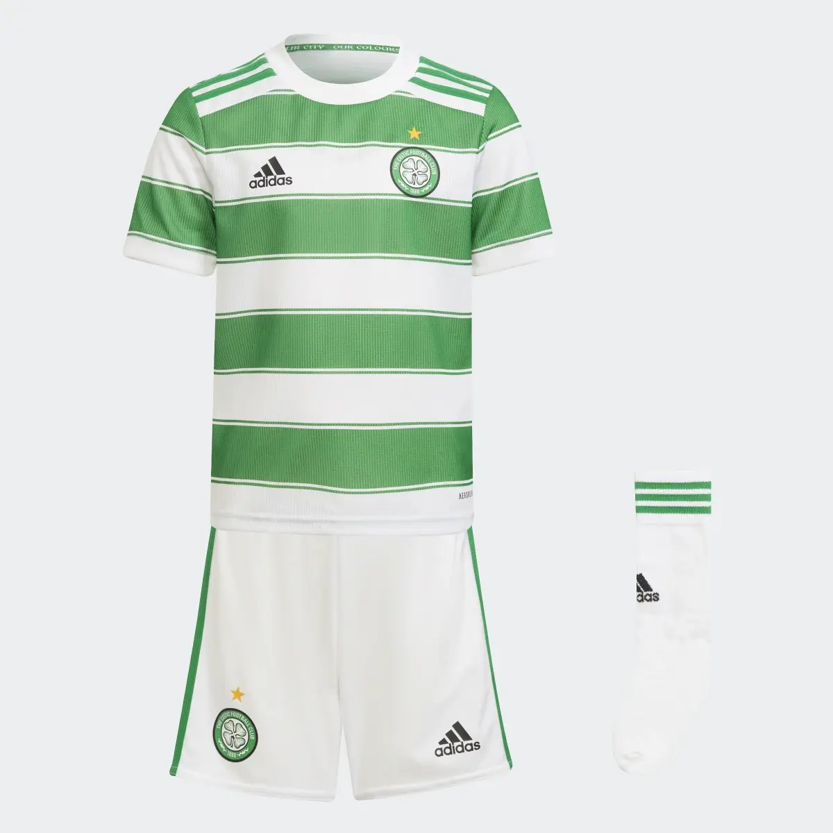 ADIDAS Men's adidas Celtic FC 21-22 Home Soccer Jersey