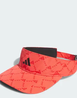 Adidas Monogram Print Fairway Visor