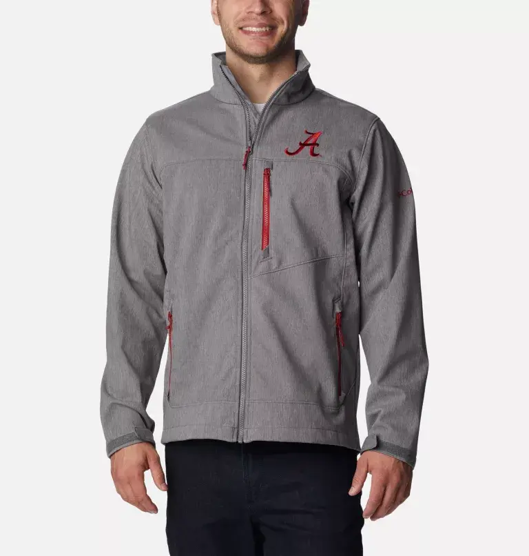 Columbia Men's Collegiate Ascender™ II Softshell Jacket - Alabama. 1