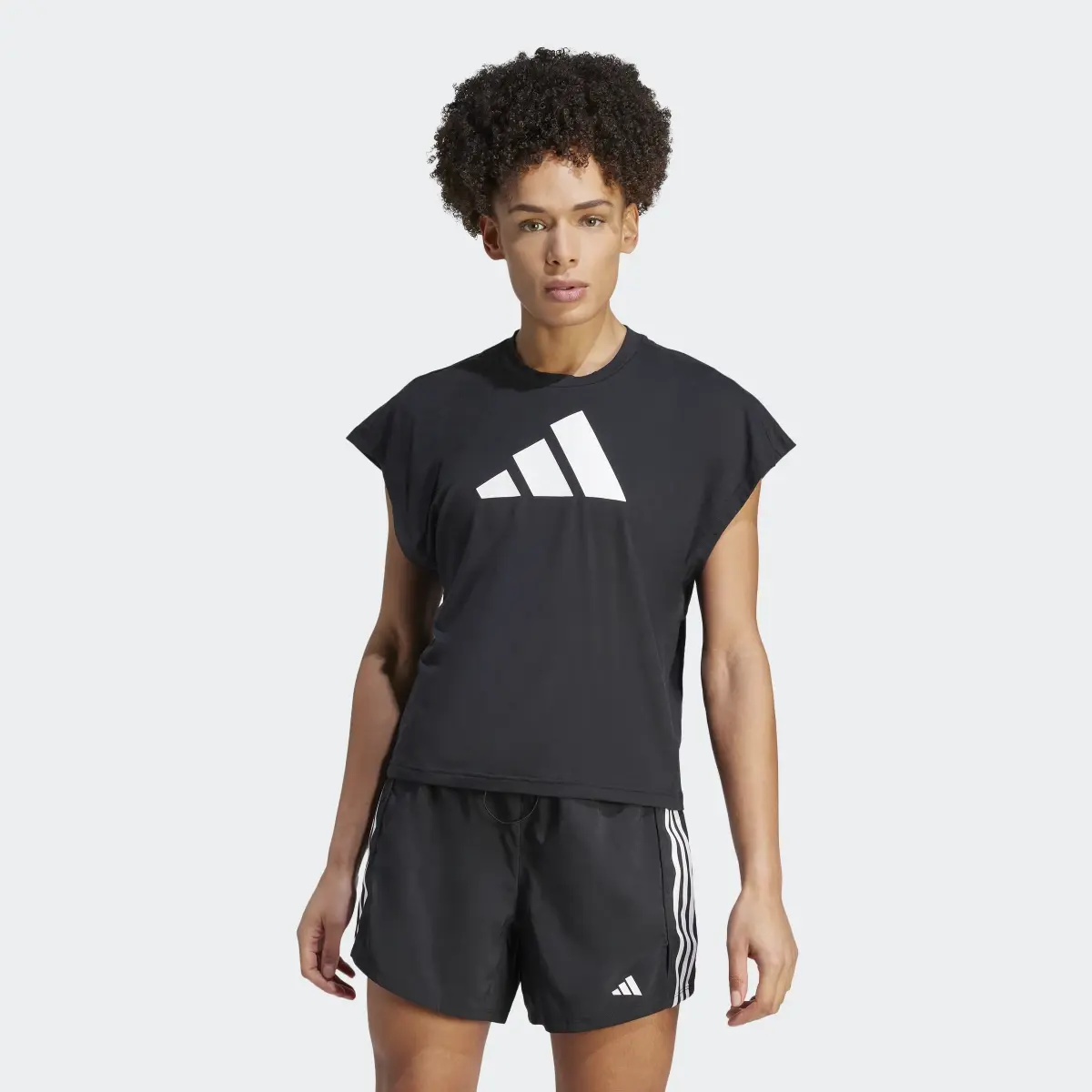 Adidas Train Icons Training Regular Fit Logo Tee. 2