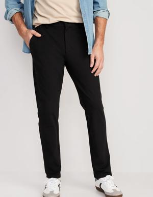 Old Navy Slim PowerSoft Go-Dry Chino Pants for Men black