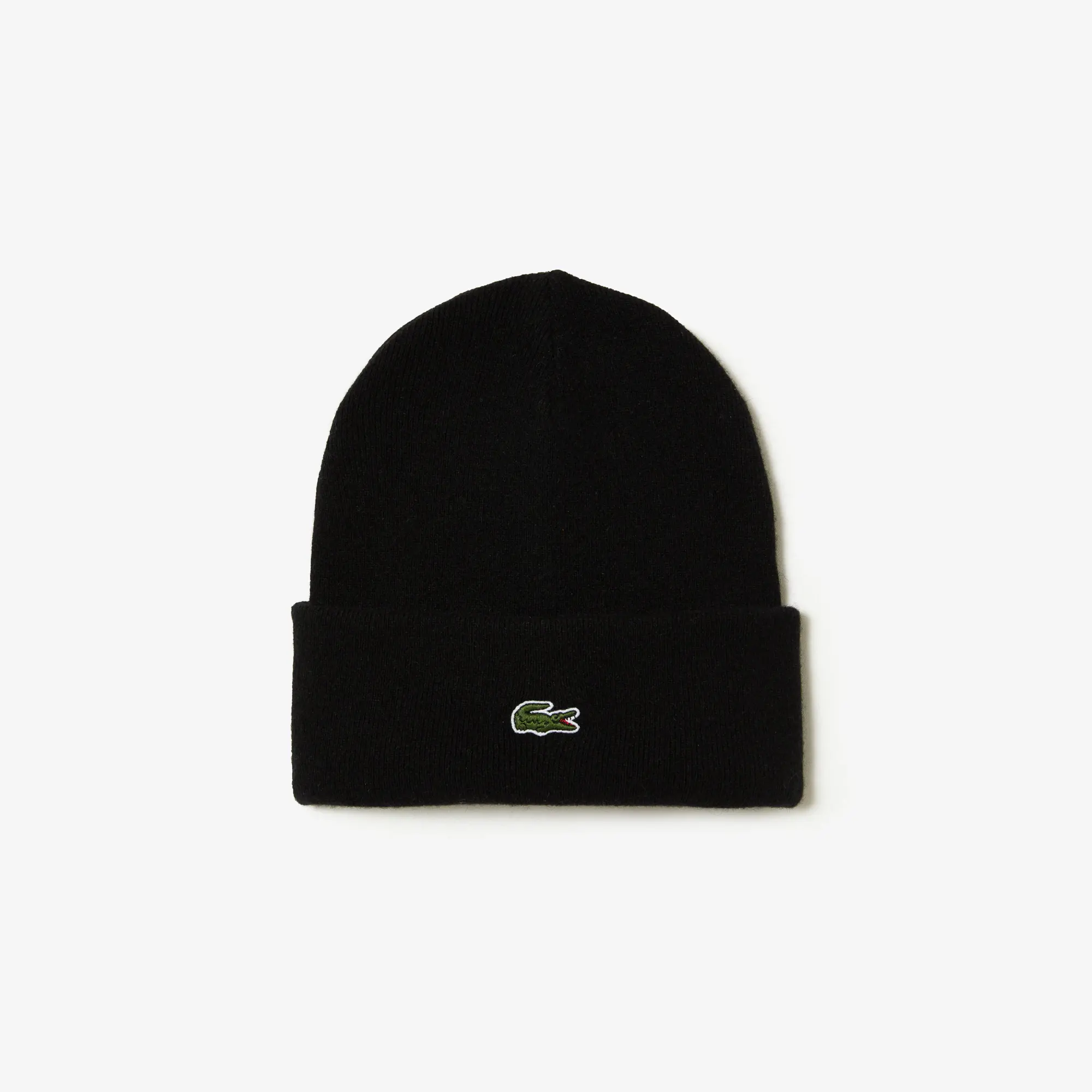 Lacoste Unisex Wool Beanie. 1