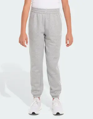 Essentials 3-Stripes Fleece Joggers (Extended Size)