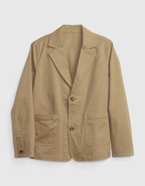 Gap Kids Khaki Blazer beige