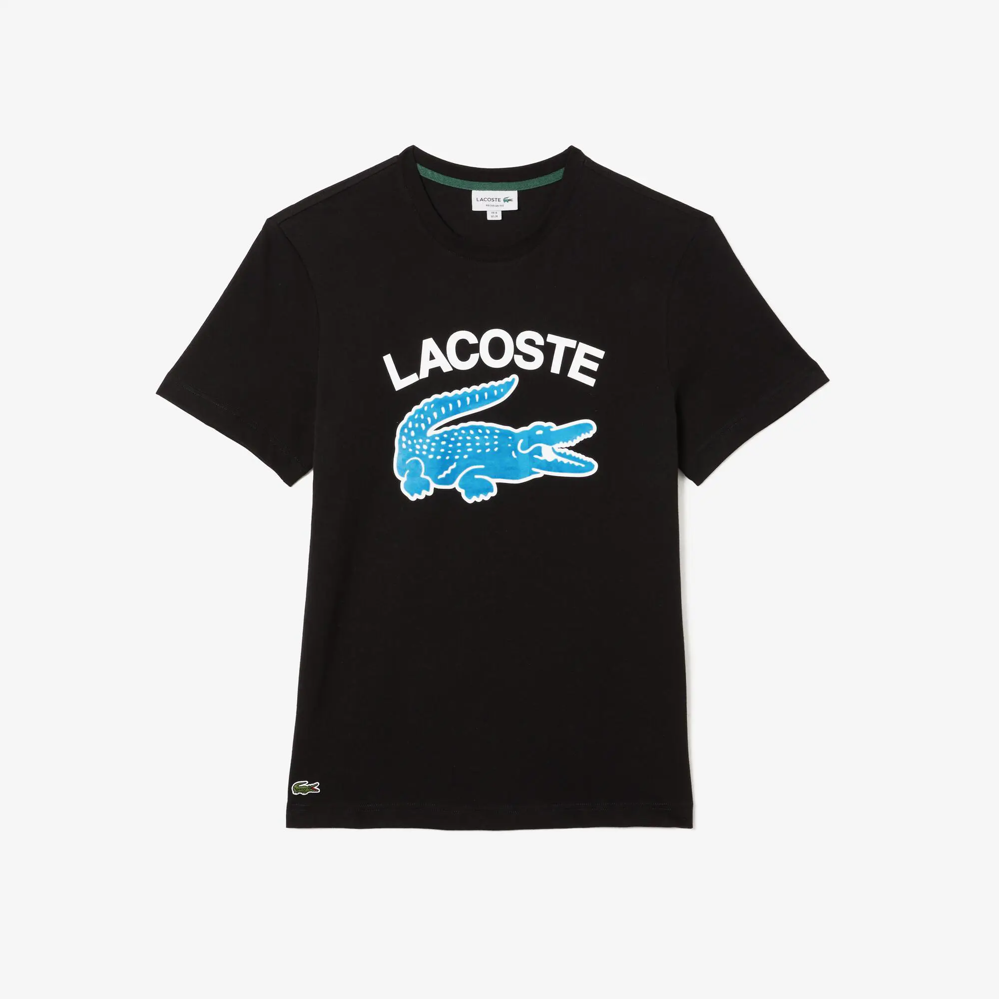 Lacoste Men's Lacoste Regular Fit XL Crocodile Print T-shirt. 2