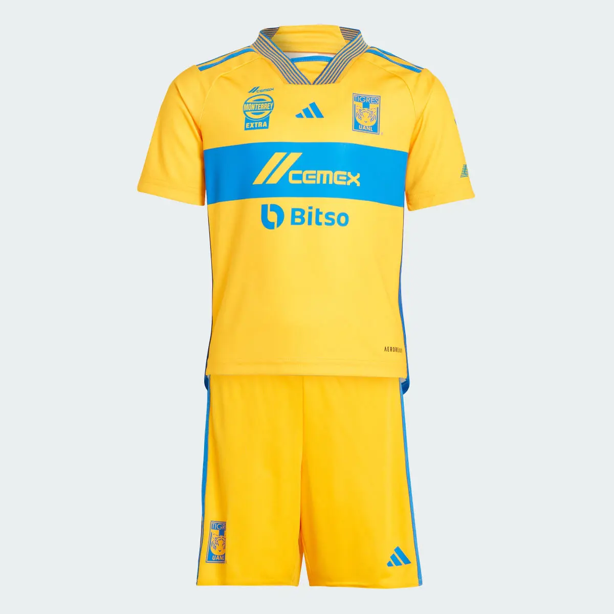 Adidas Uniforme de Local Tigres UANL 23/24. 1